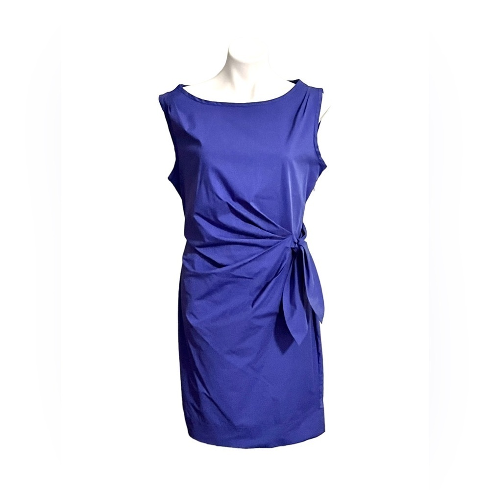 Diane Von Furstenburg Della Wrap Dress Size 14 Blue